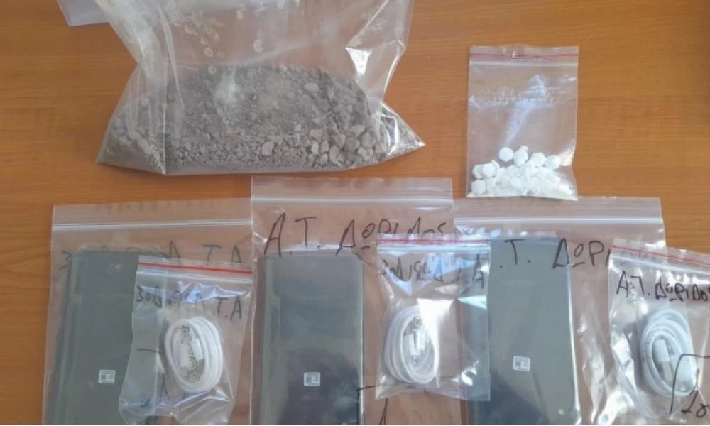 Φυλακές Μαλανδρίνου: Ναρκωτικά και κινητά εντοπίστηκαν σε όχημα προμηθευτή